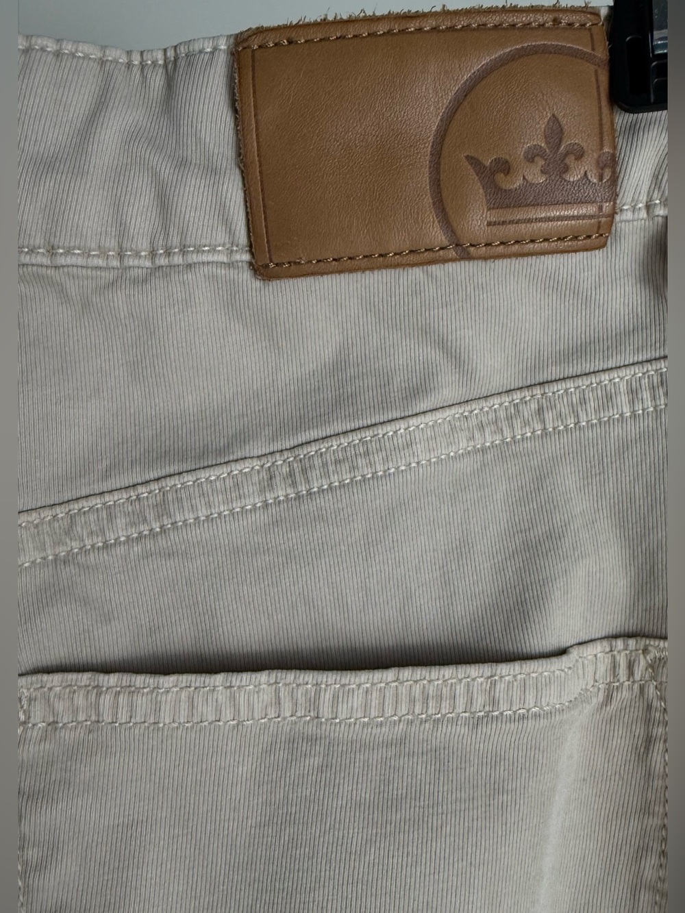 Peter Millar Crown Crafted Men's 5-Pocket Pants Khaki Beige Size 34x32 - Picture 3 of 6